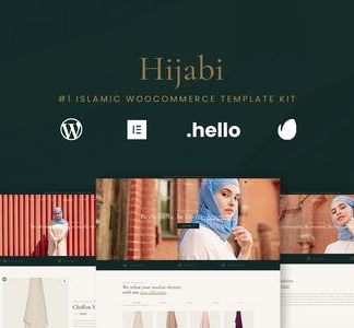 Hijabi - Muslim Shop Woocommerce Elementor Template Kit