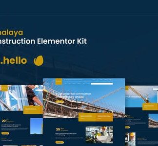 Himalaya - Construction Elementor Template Kit