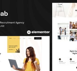 Hirelab - Human Resource & Recruitment Agency Elementor Template Kit