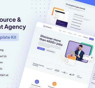 Hirework - Human Resource & Recruitment Agency Elementor Pro Template Kit