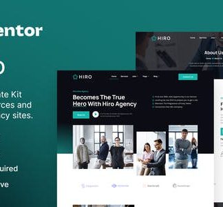 Hiro – Human Resources & Recruitment Agency Elementor Template Kit