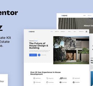 Hoemz - Home & Real Estate Developer Elementor Template Kit