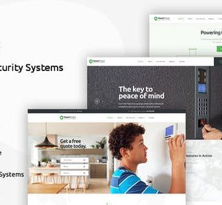 HoomPotact - Smart Alarm & Security Systems Template Kit
