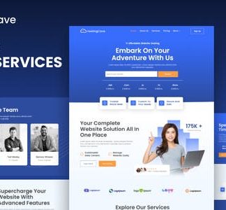Hostingcave - Web Hosting Services Elementor Template Kit