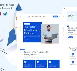 Hostlabs - Cloud Hosting Services Elementor Template Kit