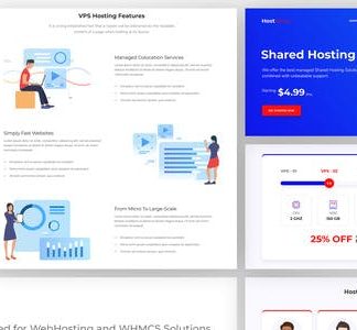 HostSavvy - Web Hosting Elementor Template Kit
