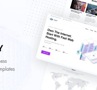 Hosty - Hosting Services Elementor Template Kit