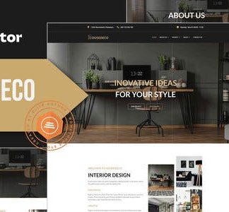 Housedeco - Interior Design Elementor Template Kit