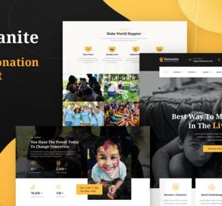 Humanite – Charity & Donation Elementor Template Kit