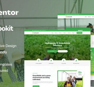 Hydropokit - Hydroponic & Agriculture Elementor Template Kit