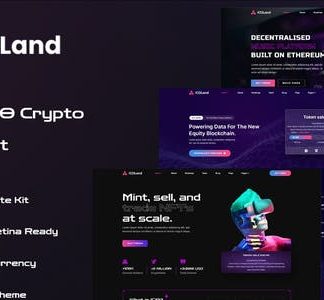 ICOLand - NFT Cryptocurrency Elementor Template Kit