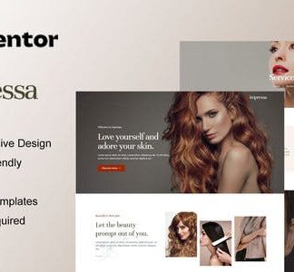 Impressa - Personal Stylist & Makeup Service Elementor Template Kit