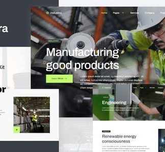 Industra - Industry & Manufacturing Elementor Template Kit