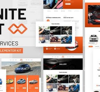 Infiniterent - Car Rental Elementor Template Kit
