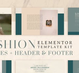 Infinity Fashion - WooCommerce Elementor Template Kit