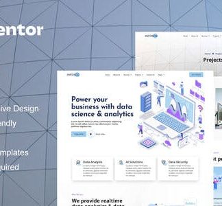 Infosco - Data Science & Analytic Service Elementor Template Kit