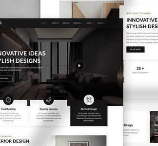 Inner – Interior Design & Architecture Template Kit