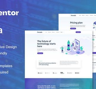 Inovazia - IT Services Elementor Pro Full Site Template Kit