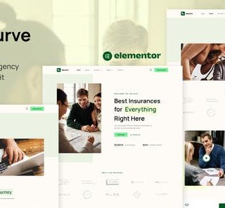 Insurve - Insurance Business Agency Elementor Template Kit
