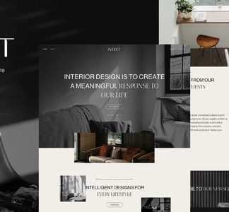 Intect - Interior Design & Architecture Elementor Template Kit