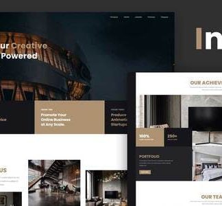 Interi - Creative Elementor Template Kit