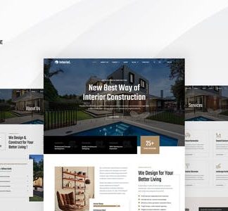Interial - Interior & Architecture Elementor Template Kit