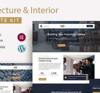 InteriorX - Interior Design Elementor Template Kit