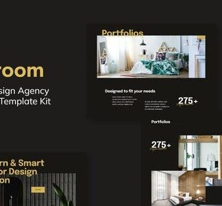 Interoom - Interior Design & Architecture Elementor Template Kit