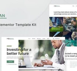 Investman - Invesment Consultant Elementor Template Kit