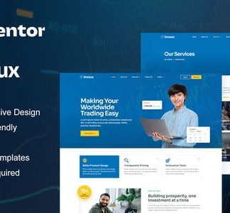 Invoux - Trading & Investment Elementor Pro Template Kit