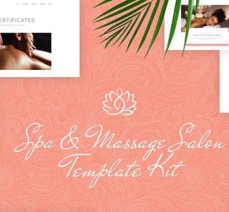 Jacqueline - Spa & Massage Salon Elementor Template Kit