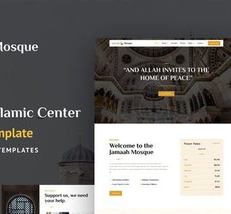 Jamaah - Mosque & Islamic Center Elementor Template Kit