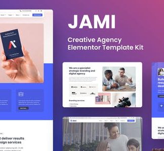 Jami - Creative Agency Elementor Template Kit