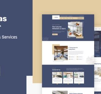 Janelas – Windows & Doors Services Elementor Template Kit