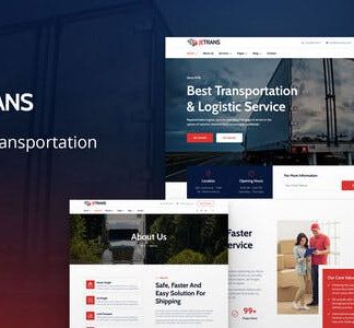 Jetrans – Logistics & Transportation Elementor Template Kit