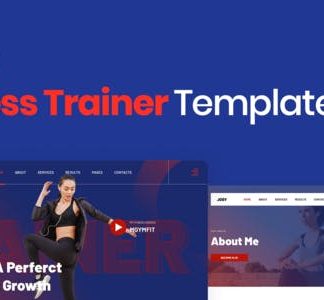 Josy – Sport & Fitness Elementor Template Kit