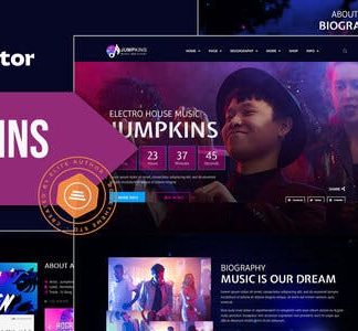 Jumpkins - Music & Event Elementor Template Kit