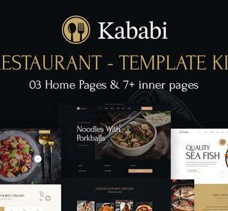 Kababi - Restaurant Elementor Template Kit