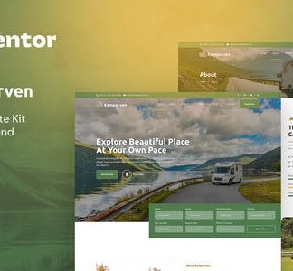 Kamperven – Campervan & RV Rental Elementor Template Kit