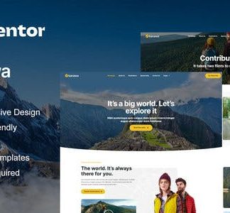 Kanawa - Modern Travel Blog Elementor Template Kit