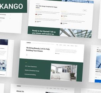 Kango - Architecture Elementor Template Kits