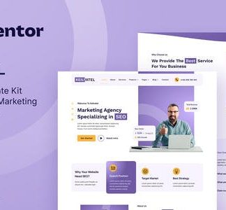 Keilvatel – SEO & Digital Marketing Agency Elementor Template Kit