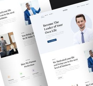 Kersha - Business Coach Elementor Template Kit