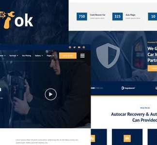 Ketok - Auto Detailing & Repair Business Elementor Pro Template Kit