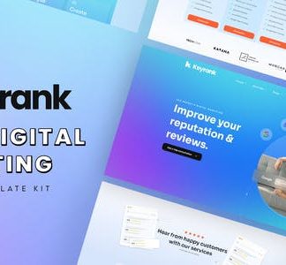 Keyrank - SEO & Digital Marketing Agency Template Kit