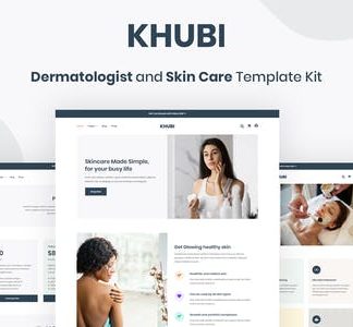 Khubi - Dermatologist & Skin Care Template Kit