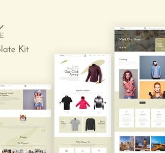 Kiara - Fashion Elementor Template Kit