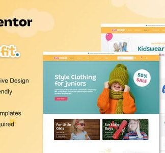 KidzOutfit - WooCommerce Kids Fashion Shop Elementor Template Kit