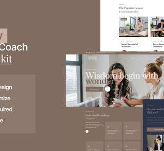 Kimberley - Business Coaching Elementor Template Kit