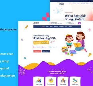 Kinco - Day Care & Kindergarten Elementor Template Kit